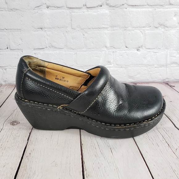 boc Shoes Boc Slip On Leather Clogs Womens 7 Eu 38 Shoes Poshmark